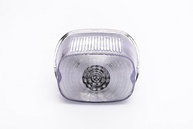Luz Traseira LED Harley Davidson: Estilo e Segurança com Seta Integrada (Lente Transparente) - imagem 1