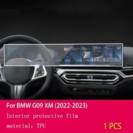 Proteção Premium para Tela de Navegação BMW G09 XM 2022-2024: Película TPU Transparente e Durável - imagem 4