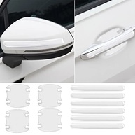 Proteção Essencial: Kit 10 Adesivos Anti-Risco para Maçaneta de Carro (Universal e Transparente) - imagem 2