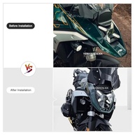 Protetor de Farol Moto BMW R 1300 GS: Segurança e Estilo em Policarbonato Transparente - imagem 3
