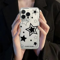 Capinha iPhone Transparente Estrelada - imagem 2