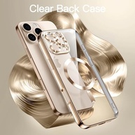 JETech Capa Transparente MagSafe para iPhone 16 Pro Max 6.9" - Proteção Total da Câmera e Design Galvanizado (Titânio-Deserto) - imagem 4