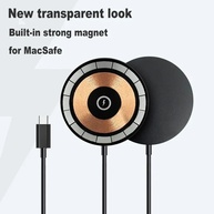 Carregador MagSafe Transparente 15W: Carga Rápida e Estilo - imagem 2