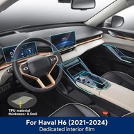 Proteção Premium para Haval H6 3ª Geração (2021-2024): Película TPU Transparente para Console e Portas - imagem 5