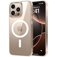 Capa Mag-Safe Transparente Premium para iPhone 16 PRO: Proteção Anti-Amarelamento e Anti-Impacto - imagem 2
