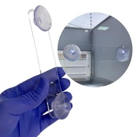 Suporte Acrílico Transparente para Tag de Pedágio com Ventosas Seguras para Parabrisa - imagem 5