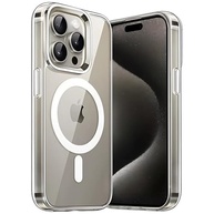Capa MagSafe Premium para iPhone 15 Pro Max: Transparente, Anti-Amarelamento e Proteção Total da Câmera - imagem 2