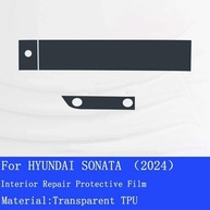 Proteção Premium para Hyundai Sonata 2024-2025: Película TPU Transparente para Console e Navegação - imagem 5