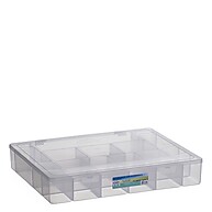 Kit 2 Caixas Organizadoras com 21 Divisórias Transparentes - imagem 1