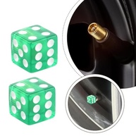 Tampas de Válvula Quadradas Verdes Transparentes 16mm: Estilo e Proteção para Seu Veículo - imagem 5