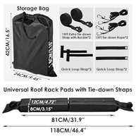 Rack de Teto Universal para Caiaque, Surf, SUP e Canoa: Transporte Seguro e Fácil! - imagem 3