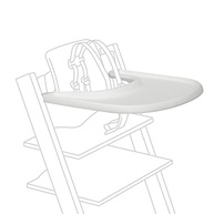 Bandeja Tripp Trapp Branca Stokke – Conforto e Estilo para Refeições em Família - imagem 2
