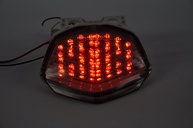 Lanterna Traseira LED Fumê com Setas Integradas para Kawasaki Ninja 250R (08-12) - imagem 1