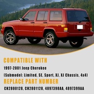 Lanterna Traseira Boine Fumê para Jeep Cherokee XJ 1997-2001 | Lado Motorista e Passageiro - imagem 5