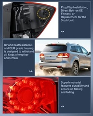 Lanterna Traseira Dodge Journey 2011-2020 Passageiro - Nilight Qualidade DOT - imagem 5