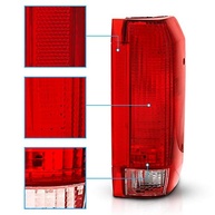 Kit Lâmpada Traseira Vermelha AmeriLite para Ford Bronco/F-Series Styleside (89-98) - Lado Motorista e Passageiro - imagem 4