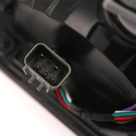 Luz Traseira Jeep Compass: Freio Vermelho/Transparente - Instalação Fácil - imagem 3