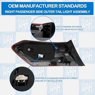 Luz Traseira Externa Direita Mercedes Benz W212 E350 E550 E63 AMG 2010-2013 - Qualidade e Segurança - imagem 5
