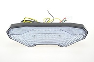 Luz Traseira LED com Seta Integrada para Yamaha FZ09/MT09 (2014+) - Lente Transparente - imagem 3