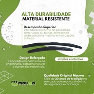 Kit Palhetas Híbridas Mouwa MH2414 + Traseira para Kia Stonic (2023+) - imagem 3