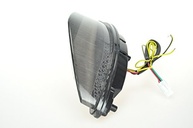 Lanterna Traseira LED Fumê com Setas Integradas para Yamaha Raider 2008-2010 - Upgrade Topzone - imagem 5
