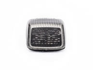 Lanterna Traseira LED Fumê com Setas Integradas para Harley Davidson Deuce - Upgrade Visual e Segurança - imagem 1