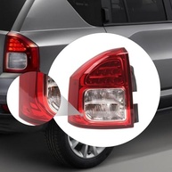 Luz Traseira Jeep Compass: Freio Vermelho/Transparente - Instalação Fácil - imagem 5