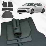 Tapete de Borracha Premium para Toyota Corolla 2020-2025: Proteção Total Traseira e Porta-Malas - imagem 2