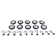 Luzes de Freio Traseiras Redondas 4 LED 5cm - Segurança e Estilo para seu Caminhão/Reboque - imagem 5