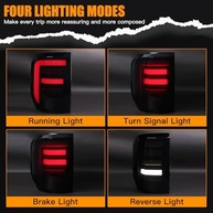 Lanternas Traseiras LED Fumê MAYELLO para Ford Maverick 2022-2024: Estilo e Segurança - imagem 4