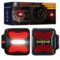 Luzes Traseiras LED para Jeep Wrangler JL/JLU 2018-2025: Segurança e Estilo Aprovados DOT - imagem 1