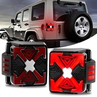 Luzes Traseiras LED Dinâmicas para Jeep Wrangler JK (2007-2018) - Upgrade Completo e Seguro - imagem 2