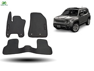 Tapete Borracha Jeep Renegade 2015-2022: Proteção Total Traseiro Inteiriço - imagem 1