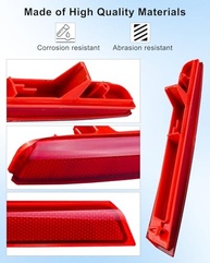 Refletor de Para-choque Traseiro Direito Acura MDX 2010-2013 | Segurança e Estilo Aprimorados - imagem 4