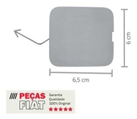 Tampa de Acabamento Original Fiat Doblo: Proteção e Estilo para o Estepe Traseiro - imagem 3