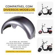 Paralama Traseiro Premium para Scooter Elétrica X7/X8 - Estilo e Proteção em Diversas Cores - imagem 5