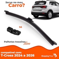 Palheta Limpadora Para-Brisa Traseiro Vigia Slim 10" T-Cross 2024-2026 - Silicone Premium - imagem 4