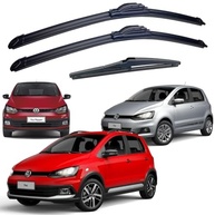 Kit Palhetas Limpador Parabrisa Fox 2003-2022 (Dianteiro e Traseiro) - Visibilidade Máxima! - imagem 2