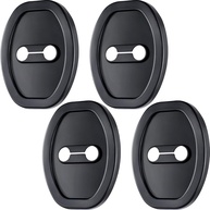Kit 4 Capas Protetoras de Trava de Porta de Carro em Silicone - Proteção e Silêncio - imagem 1
