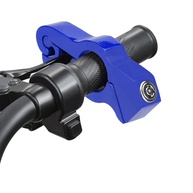 Trava Antifurto Guidão Moto Universal - Segurança Máxima e Design Ajustável (Azul) - imagem 1