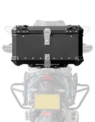 Baú Porta-Malas Moto 55L Alumínio Impermeável com Trava e Suporte Universal - imagem 3