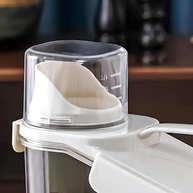 Pote Hermético 2,3L com Tampa Trava e Copo Medidor BPA Free – Organize sua Cozinha com Segurança e Estilo - imagem 5