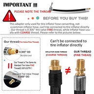 Adaptador de Mangueira para Inflador de Pneu: Travamento Rápido e Seguro - imagem 4