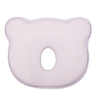 Travesseiro Bebê Anatômico Urso Rosa Buba: Conforto e Segurança - imagem 1