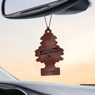 LITTLE TREES Ambientador Carro Couro - Pacote com 3 | Aroma Sofisticado para seu Veículo e Casa - imagem 5