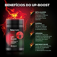 Up-Boost Relaxmedic: Energia e Foco para Seu Treino - imagem 2