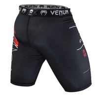 Short Compressão Masculino Venum Black Belt Dark Preto: Potência e Estilo nos Treinos - imagem 2