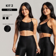 Top Fitness Brilhoso: Kit 2 para seus Treinos! - imagem 2
