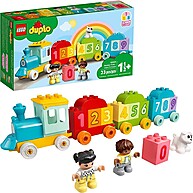 Trem de Números Lego Duplo: Aprenda Contando! - imagem 1