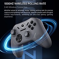 Machenike G1: Gamepad Sem Fio Tri-Modo - imagem 2